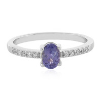 Anello in argento con Tanzanite