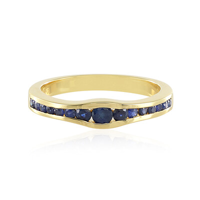 Anello in argento con Zaffiro Blu