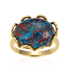 Anello in argento con Crisocolla