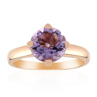 Anello in argento con Ametista Rose de France