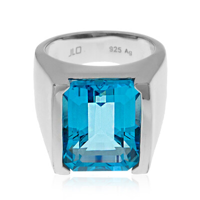 Anello in argento con Topazio Marambaia