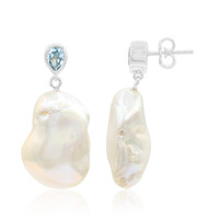 Orecchini in argento con Perla di Acqua Dolce (TPC)