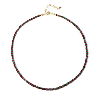 Collana in argento con Rubino del Madagascar
