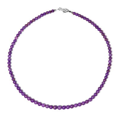 Collana in argento con Fosfosiderite