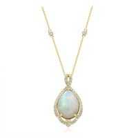 Collana in oro con Opale di Welo AAA (CIRARI)