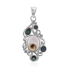 Ciondolo in argento con Occhio di Shiva (Art of Nature)