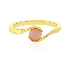 Anello in argento con Opale Rosa
