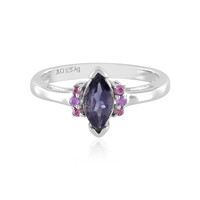 Anello in argento con Iolite