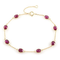 Bracciale in oro con Rubino del Madagascar