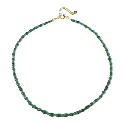 Collana in argento con Smeraldo Zambia