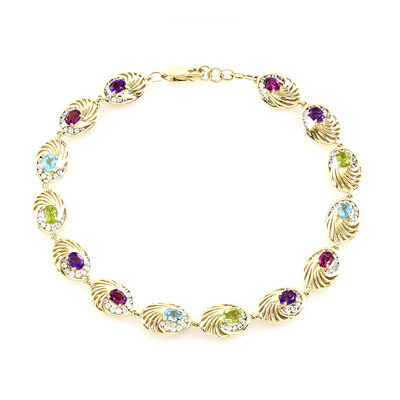 Bracciale in oro con Peridoto (Ornaments by de Melo)