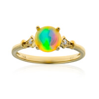 Anello in oro con Opale di Welo (CIRARI)