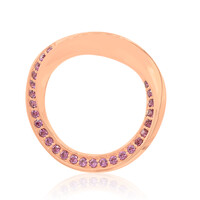 Ciondolo in argento con Rodolite