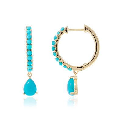 Orecchini in argento con Turchese Sleeping Beauty