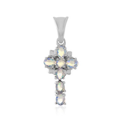 Ciondolo in argento con Opale di Welo
