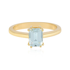 Anello in argento con Acquamarina