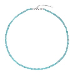 Collana in argento con Amazzonite