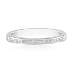 Anello in argento con Diamante I3 (J)