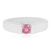 Anello in argento con Tormalina Rosa