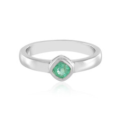 Anello in argento con Smeraldo Russo