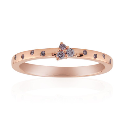 Anello in oro con Diamante Rosa d'Argyle I3 (Mark Tremonti)