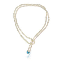 Collana in oro con Topazio Marambaia (Michelle Albala)