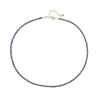 Collana in argento con Zaffiro Blu