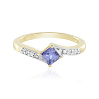 Anello in argento con Tanzanite
