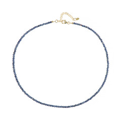 Collana in argento con Zaffiro Blu