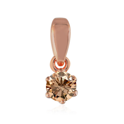 Ciondolo in oro con Diamante Rose de France VS1 di Argyle (Annette)
