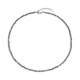 Collana in argento con Apatite Verde