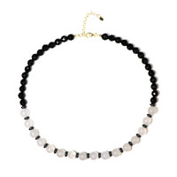 Collana in argento con Selenite