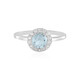 Anello in argento con Topazio Blu Cielo