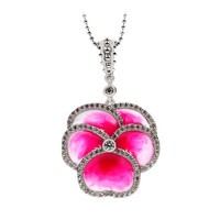 Collana in argento con Zircone (Dallas Prince Designs)