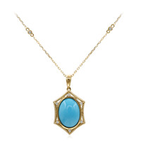 Collana in oro con Turchese Sleeping Beauty (CIRARI)