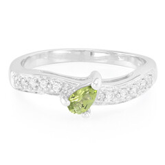 Anello in argento con Tormalina Cuprian