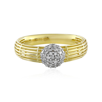 Anello in oro con Diamante I1 (I)  (Ornaments by de Melo)