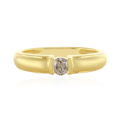 Anello in argento con Diamante Champagne I4