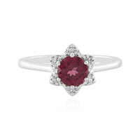Anello in argento con Granato Malawi