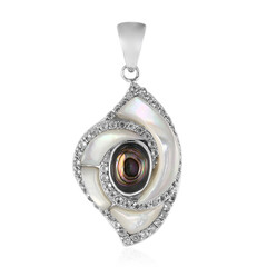 Ciondolo in argento con Conchiglia Abalone (Art of Nature)