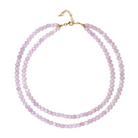 Collana in argento con Kunzite