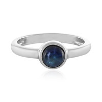 Anello in argento con Zaffiro Stellato Blu