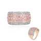 Anello in oro con Zaffiro Rosa (KM by Juwelo)