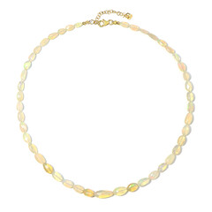 Collana in argento con Opale di Welo