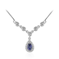 Collana in argento con Tanzanite