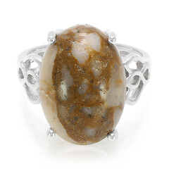Anello in argento con Quarzo Dinosauro