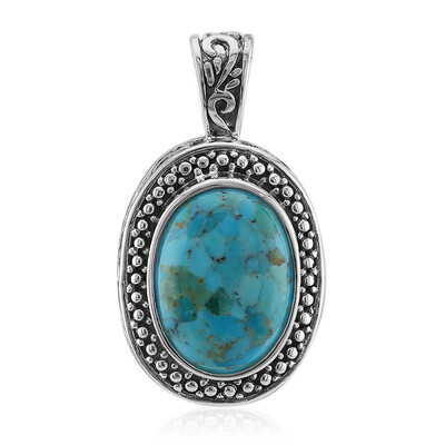 Ciondolo in argento con Turchese Kingman Mohave Blu (Art of Nature)