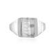 Anello in argento con Quarzo Bianco