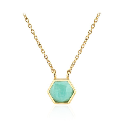 Collana in argento con Amazzonite