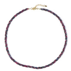 Collana in argento con Rubino Mozambico